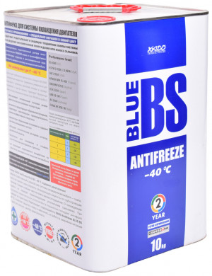 Антифриз XADO Antifreeze Blue BS -40 G11 10кг