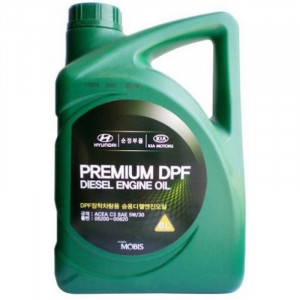 Моторна олива Hyundai Premium DPF Diesel 5W-30 6 л
