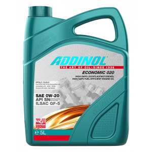 Масло моторное ADDINOL Economic 020 0W-20 5 л