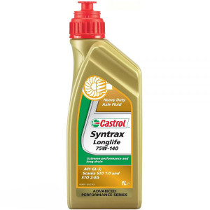Масло трансмісійне CASTROL  Syntrax Longlife 75W-140 1л - Фото 1