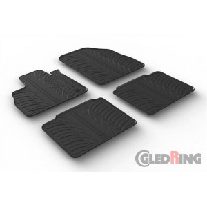 Коврики салона резиновые, комплект GledRing 0055