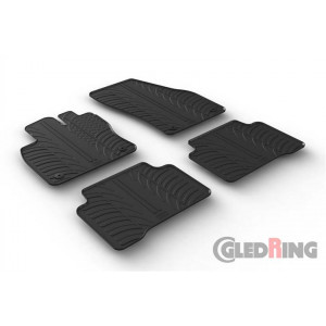 Коврики салона резиновые, комплект GledRing 0079