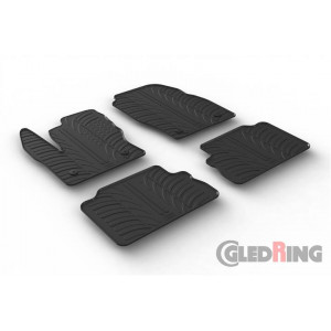 Коврики салона резиновые, комплект GledRing 0556