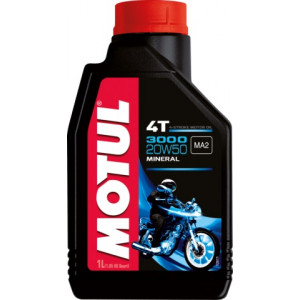Моторна олива MOTUL 3000 4T SAE 20W-50 1 л