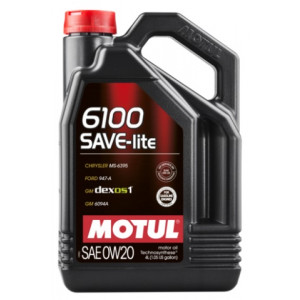 Моторна олива MOTUL 6100 SAVE-lite 0W-20 4 л