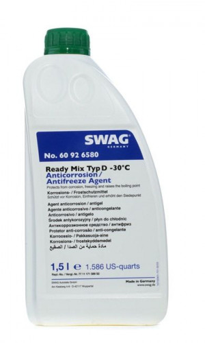 Антифриз SWAG №60926580 (зеленый) концентрат G11 1,5 л
