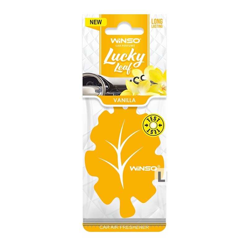 Освежитель воздуха WINSO Lucky Leaf Vanilla 