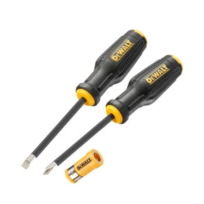 Набор отверток "TOUGHSERIES™ MAX FIT®", 2 шт.: SL6.5 x 100 мм, Ph2 x 100 мм. DeWALT DWHT62057-0