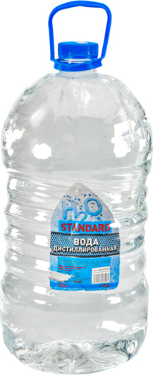 Вода дистиллированная ДК STANDART, 10Л