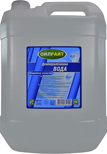 Вода дистиллированная OIL RIGHT, 10Л