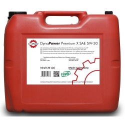 Моторное масло DynaPower Premium X 5W-30 20л