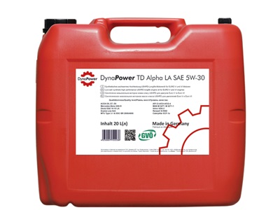 Масло моторное DynaPower TD Alpha LA 5W-30 20л
