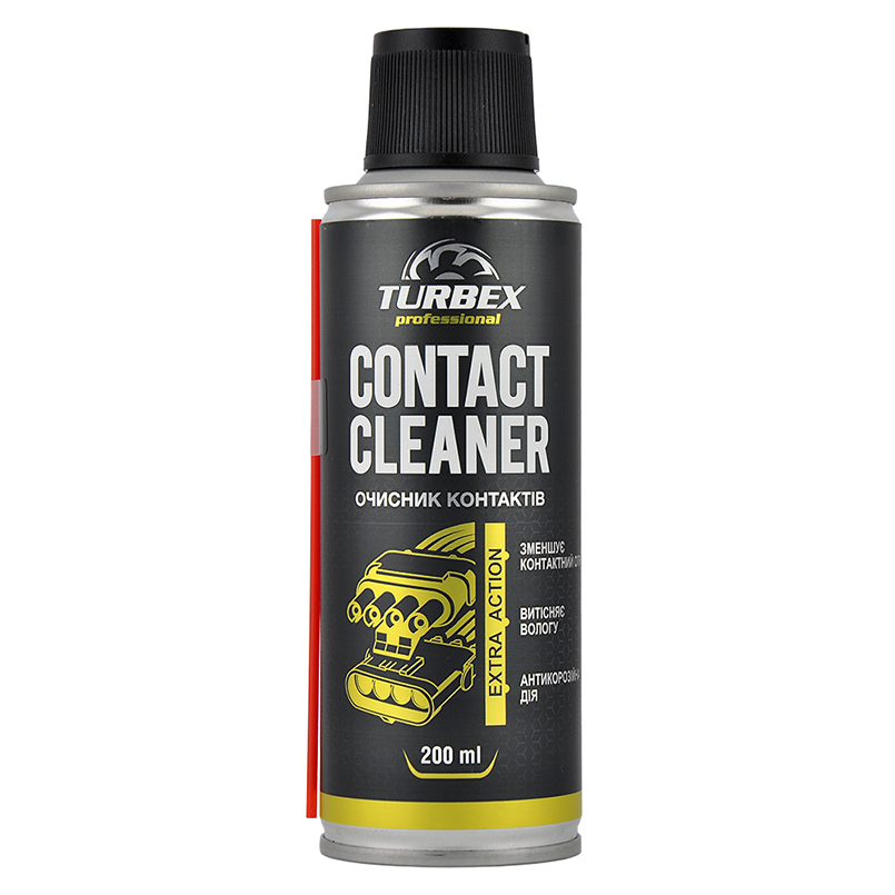Очиститель электроконтактов TURBEX Contact Cleaner, 200МЛ