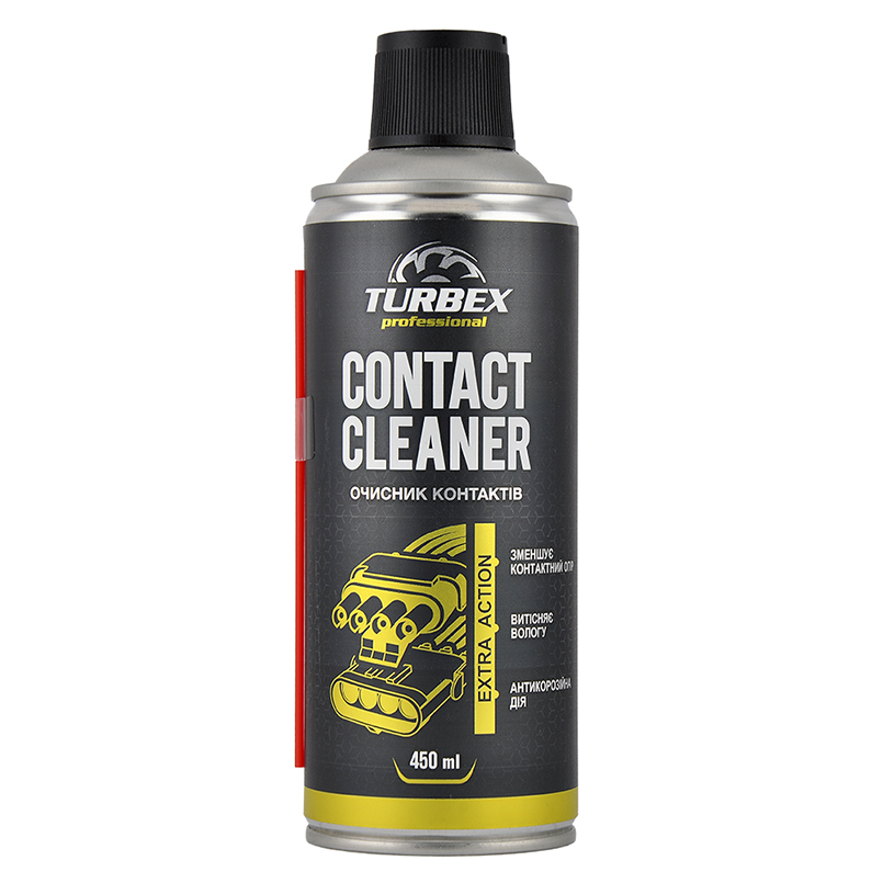 Очиститель электроконтактов TURBEX Contact Cleaner, 450МЛ
