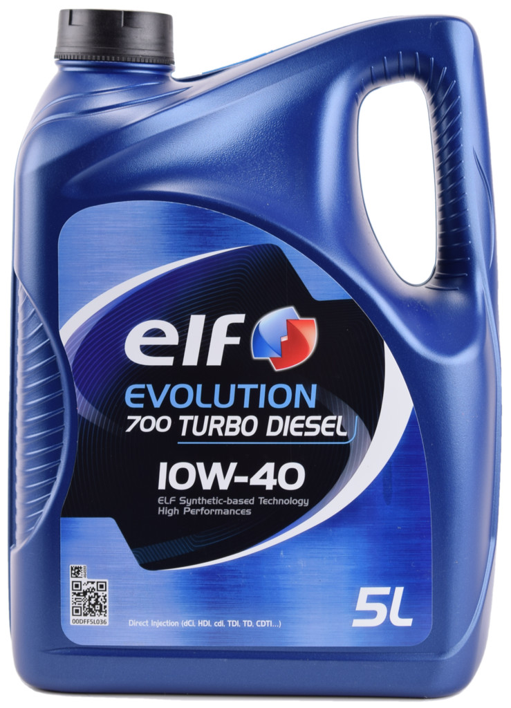 Масло моторное ELF Evolution 700 TD 10W-40 (SN) 5л