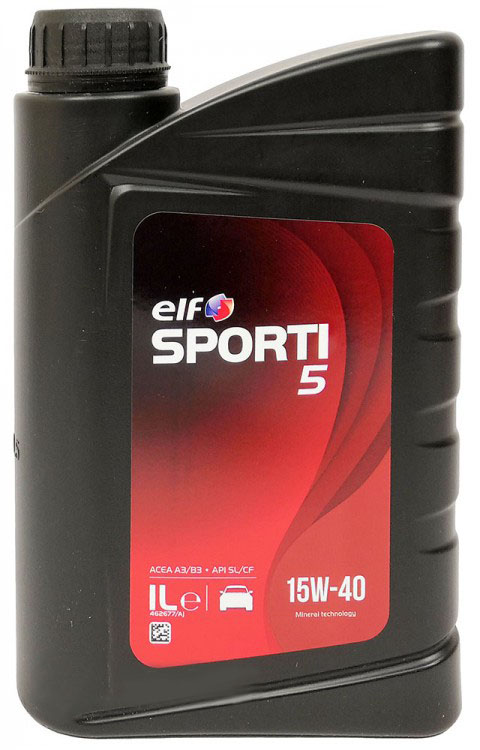 Масло моторное ELF SPORTI 5 15W-40 1л