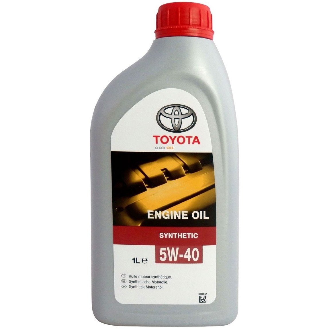 Масло моторное TOYOTA Engine Oil 5W-40 1 л