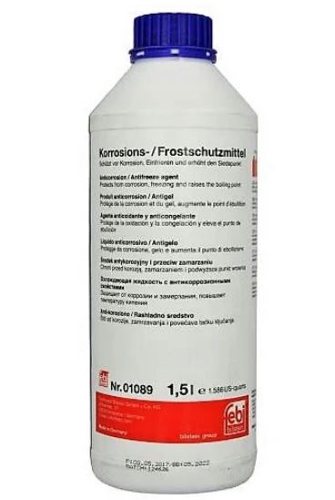 Антифриз FEBI G11 (Синий) 1.5 л