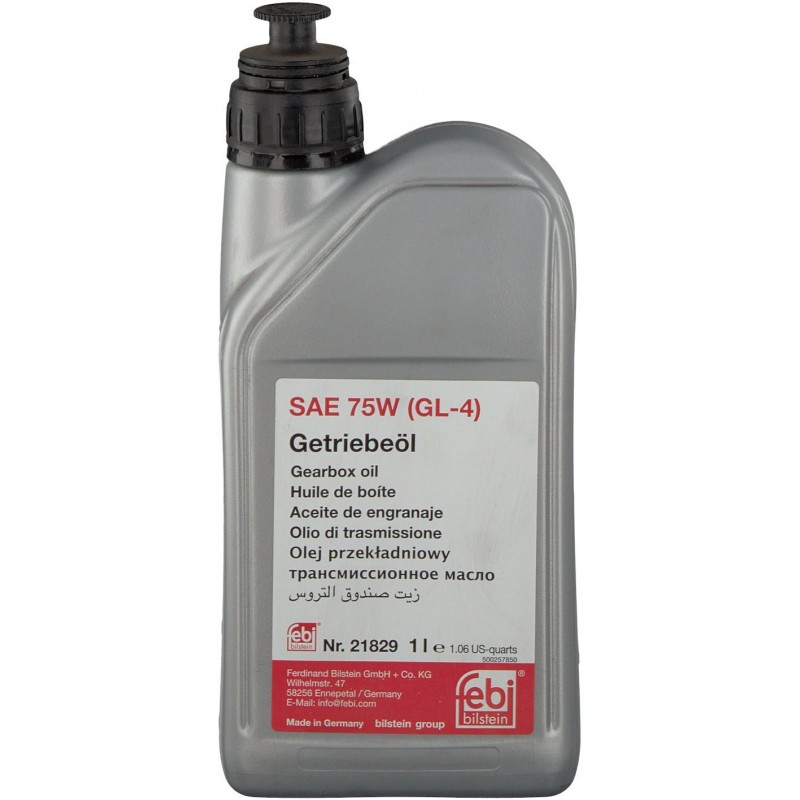 Масло трансмісійне FEBI 75W GL-4 21829 1 л