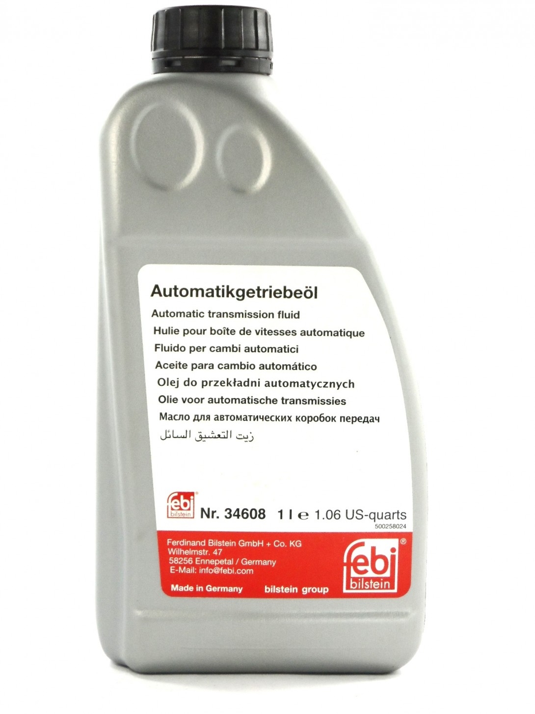 Масло трансмісійне FEBI ATF 34608 1 л