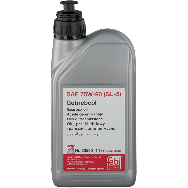Масло трансмісійне Febi 75W-90 GL-5 1 л