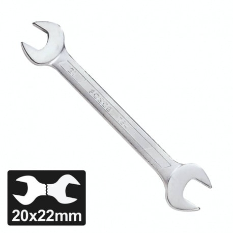 Ключ ріжковий 20 х 22 мм FORCE TOOLS 7542022