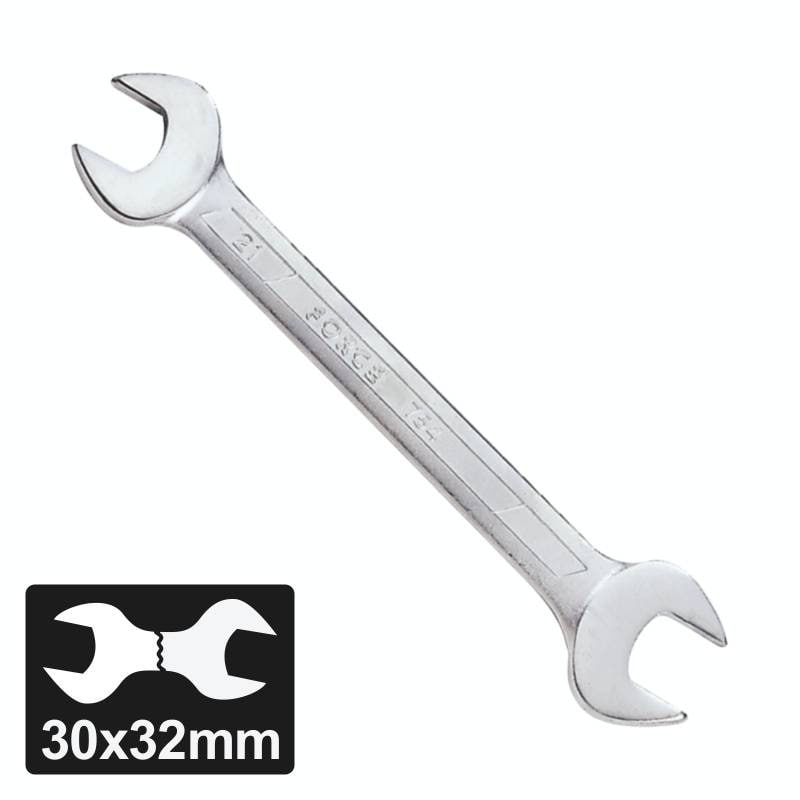 Ключ ріжковий 30 х 32 мм FORCE TOOLS 7543032