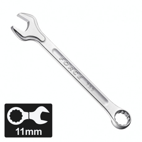Ключ комбинированный 11 мм FORCE TOOLS 75511
