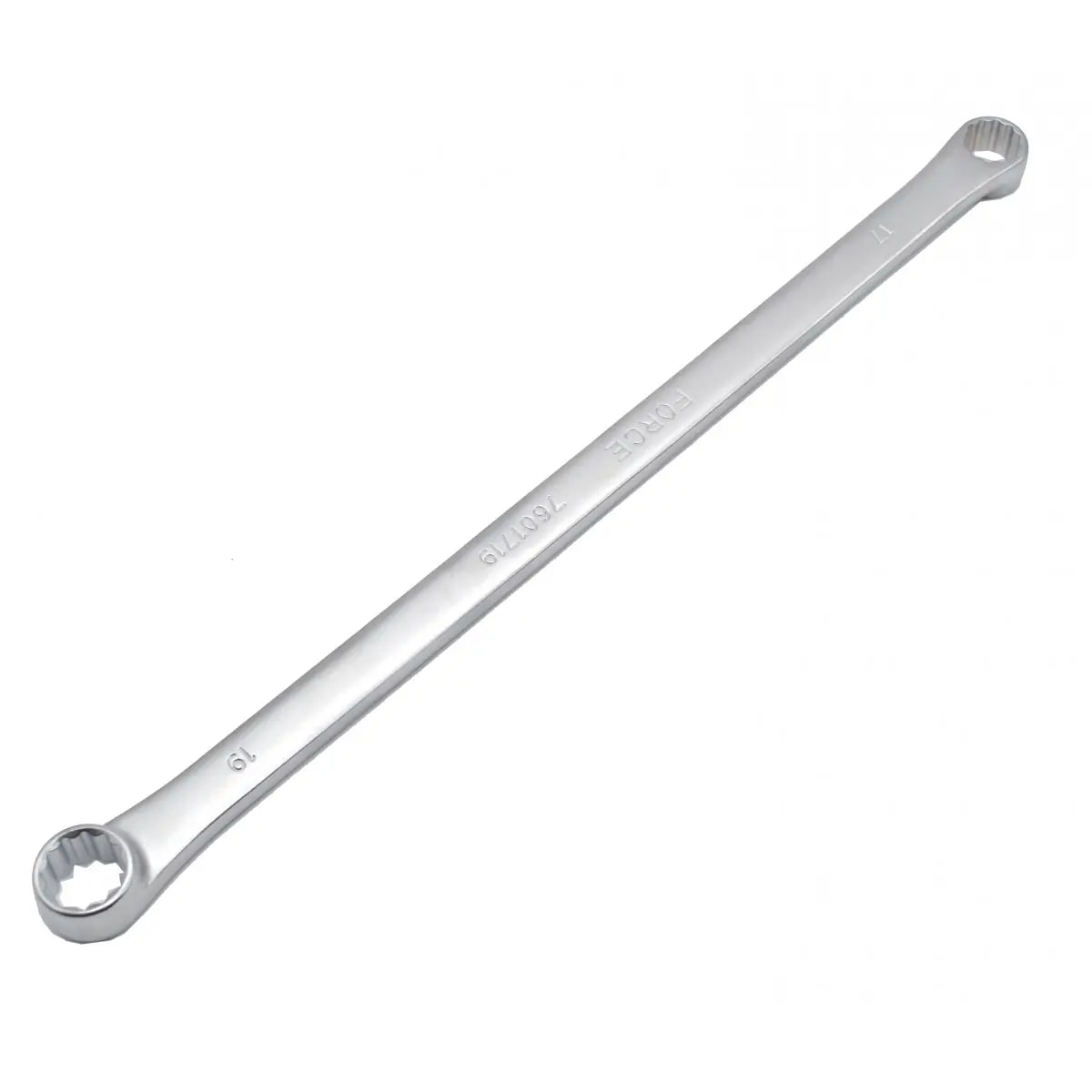 Ключ накидний 17х19 подовжений FORCE TOOLS 7601719