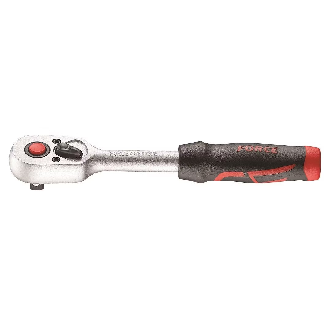 Тріскачка 1/4" 72 зуба 130мм FORCE TOOLS 802215