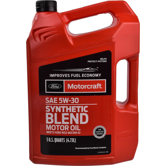 Моторное масло Ford Motorcraft Synthetic Blend 5W-20 5л