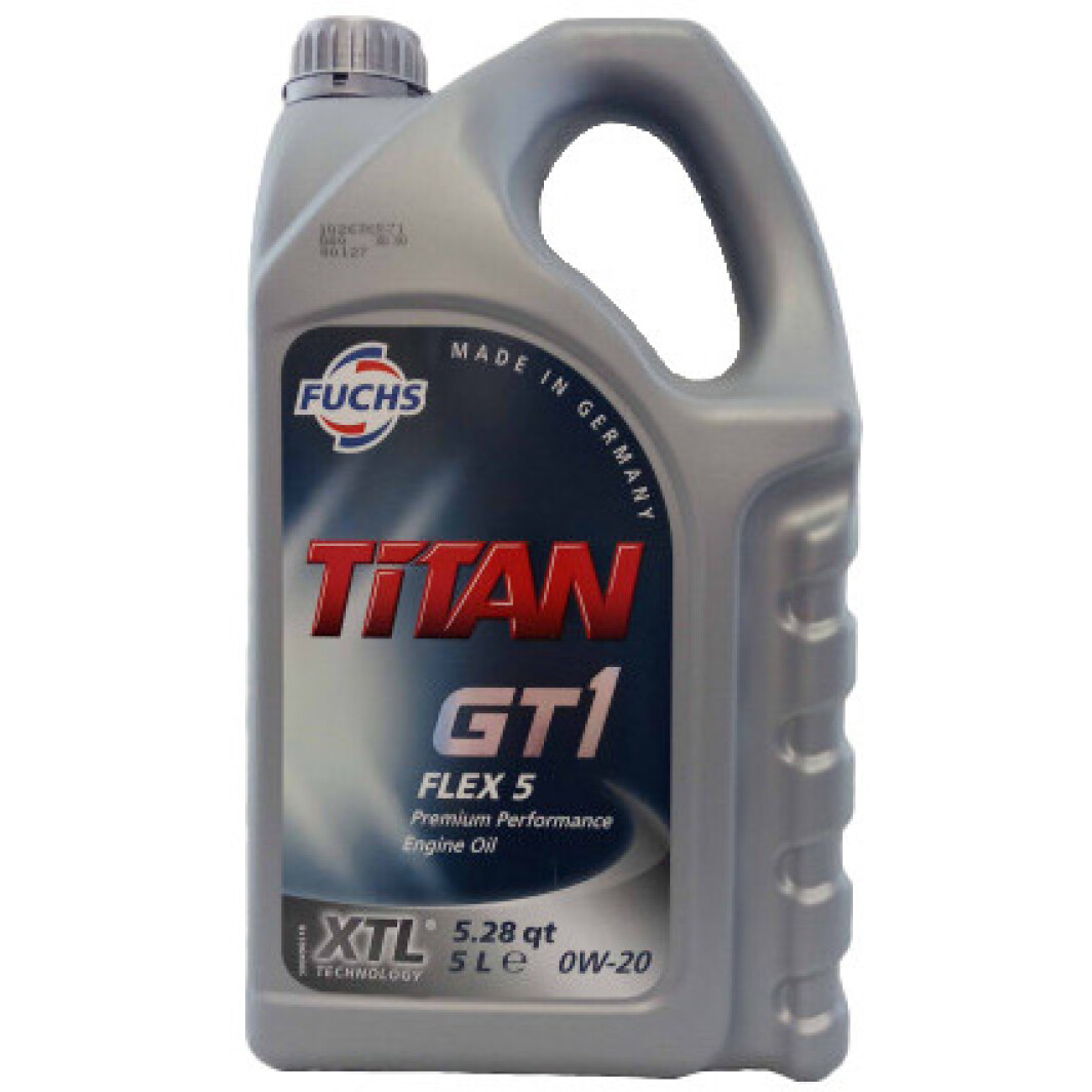 Масло моторное Fuchs Titan GT1 Flex 5 0W-20 5 л