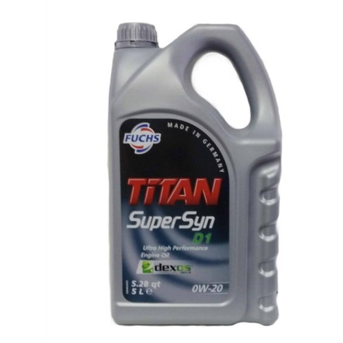 Масло моторное FUCHS TITAN SUPERSYN D1 0W-20 5 л
