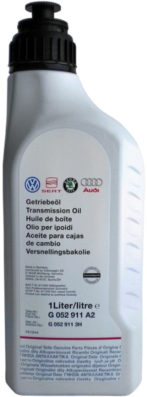 Масло трансмиссионное VAG Transmission Oil G052911A2 1л