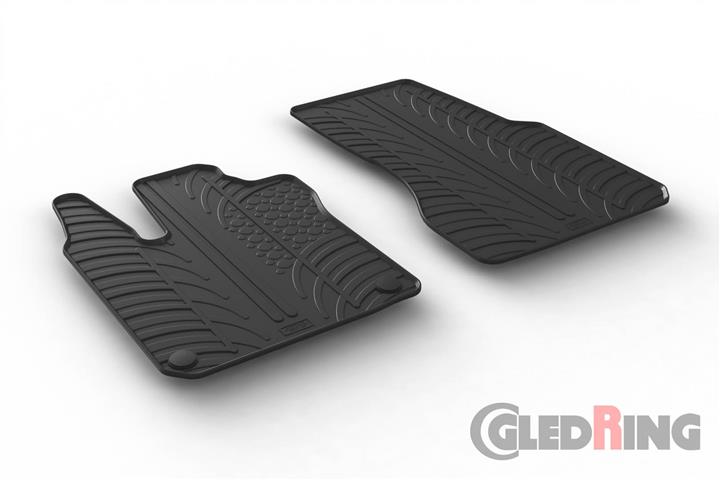 Коврики салона резиновые, комплект GledRing 0461