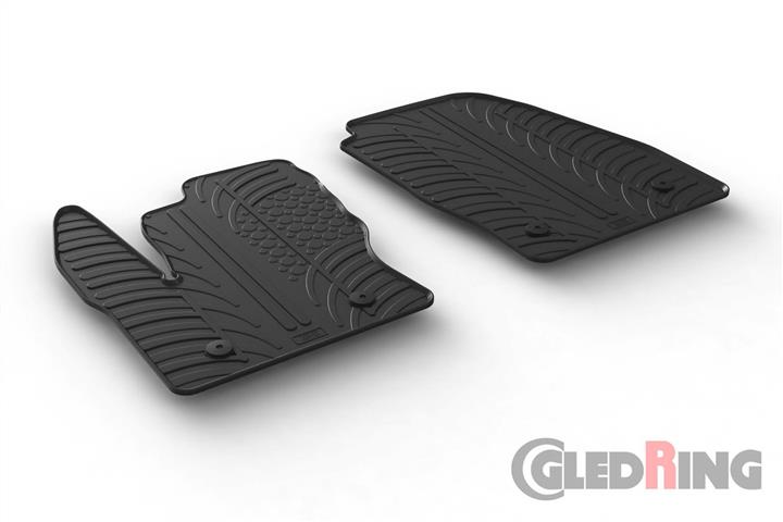 Коврики салона резиновые, комплект GledRing 0560