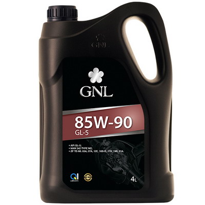 Масло трансмиссионное GNL 85W-90 GL-5 4 л