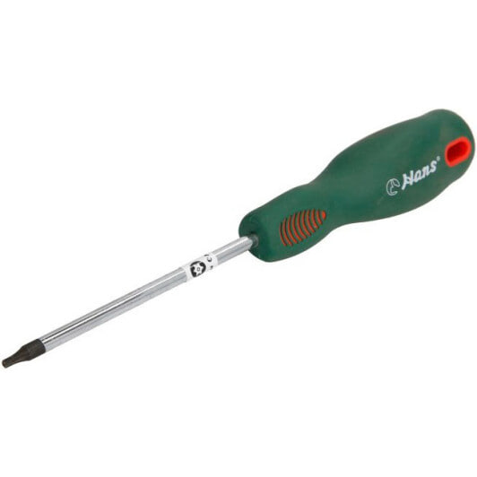 Викрутка TORX Tamper, розмір: T15H, довжина: 100 мм, довжина 2: 204 мм HANS 0350TH15X100