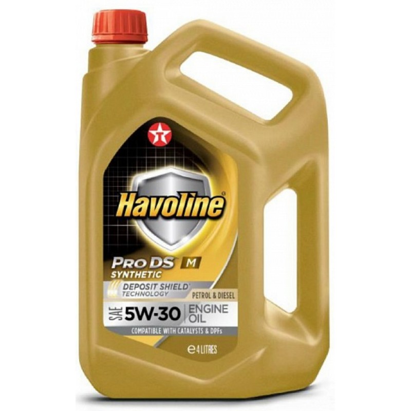 Масло моторное TEXACO Havoline ProDS М  5W30 4л