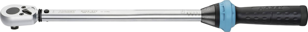 Ключ динамометрический 1/2" 40-200 Нм 513 мм HAZET 5122-2CT