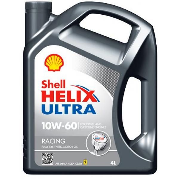 Масло моторное SHELL Helix Ultra Racing 10W-60 5л 