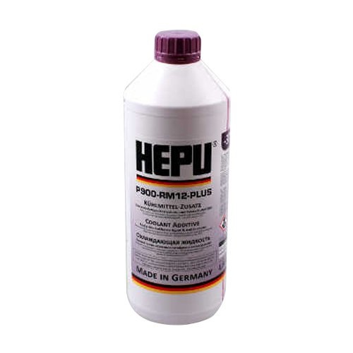 Антифриз HEPU G12+ Ready Mix Violet-purple (-37C) 1,5 л
