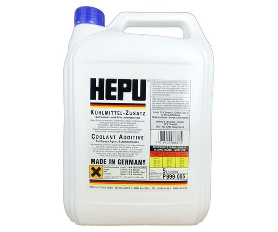 Антифриз HEPU G11 5л