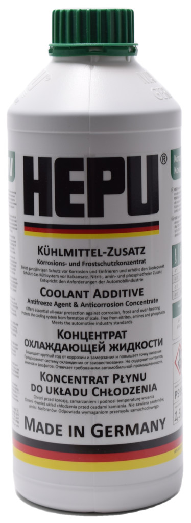 Антифриз HEPU G11 (зелений) 1,5 л
