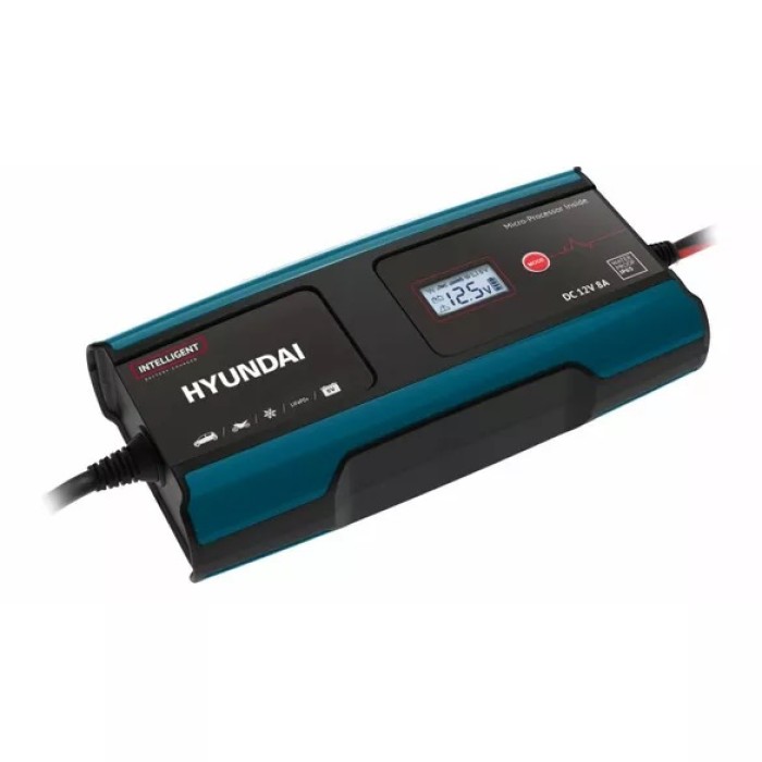 Инверторное зарядное устройство Hyundai HY 810 (12 В, 8 А)