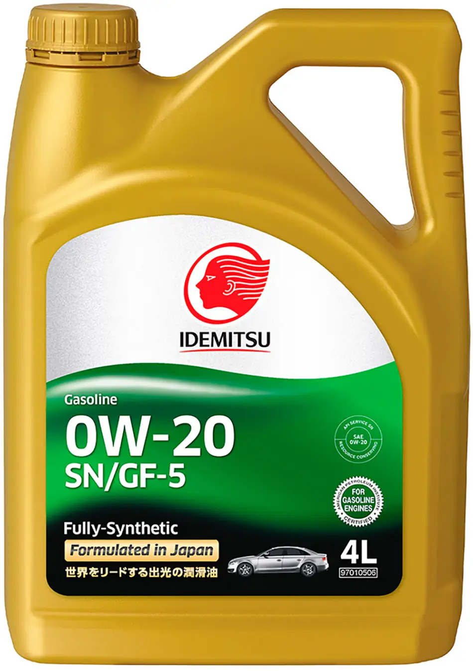 Масло моторное IDEMITSU SN/GF-5 0W-20 4Л