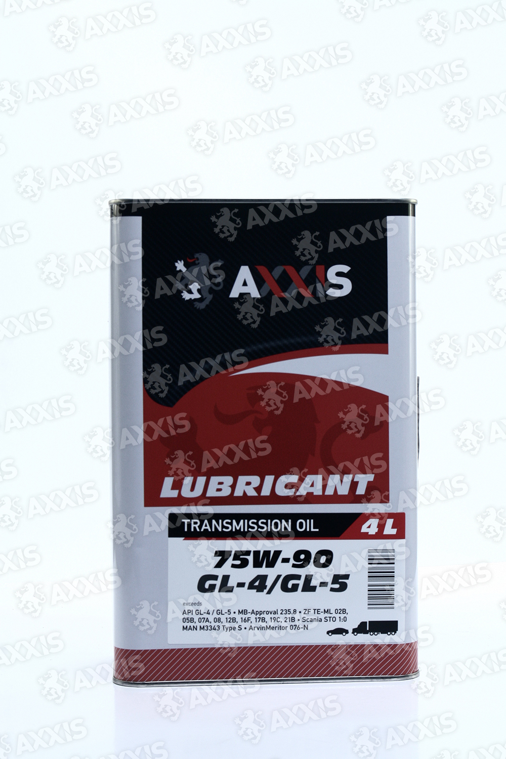 Масло трансмиссионное AXXIS 75W-90 4 л