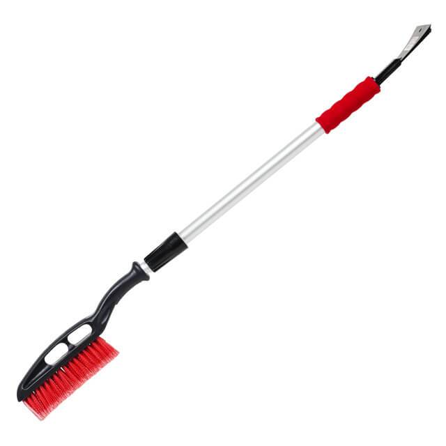 Щетка со скребком телескопическая 99-139 см INTERTOOL AT-0119