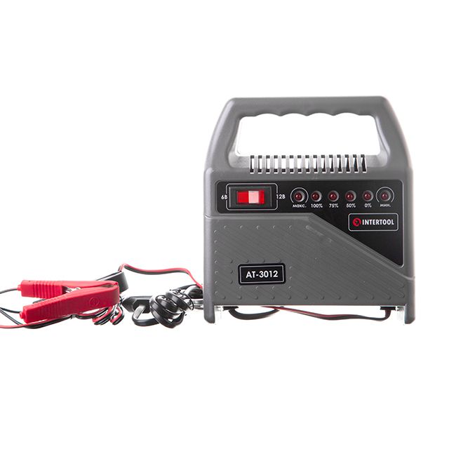 Зарядное устройство 6-12 V, INTERTOOL AT 3012