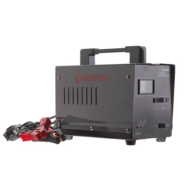 Пуско-зарядное устройство 6-12 V, 220 V, 70 А, INTERTOOL AT 3013